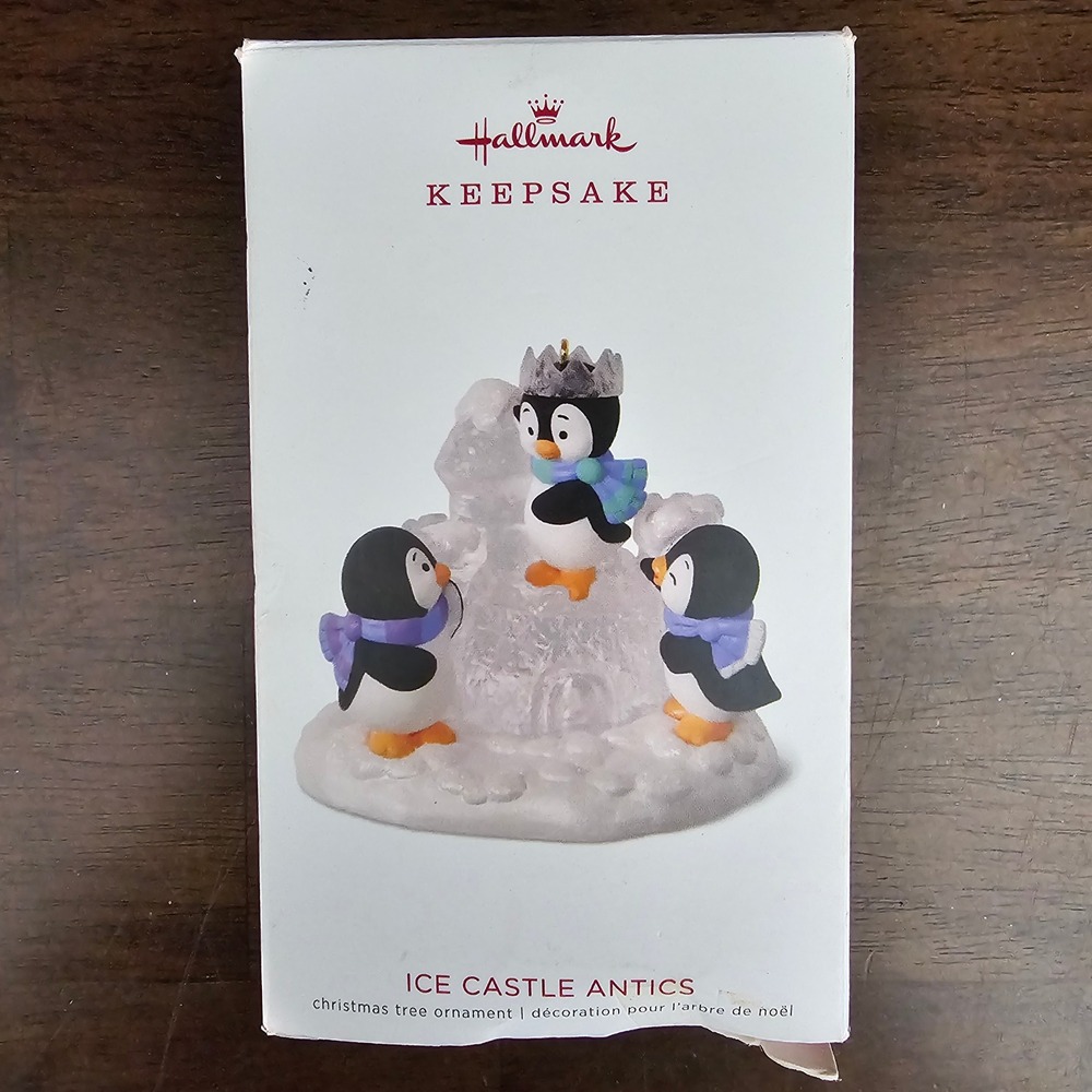 Hallmark Ornament‎ Unisex OS White Ice Castle Antics Penguins 2018